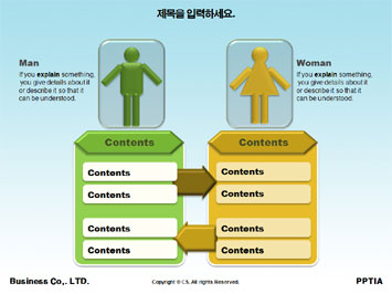 인터넷 비즈니스 PPT 템플릿 상세페이지 미리보기