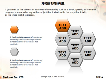 펜과 지폐 PPT 템플릿 상세페이지 미리보기