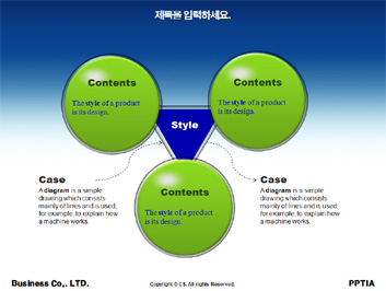 금융회사 PPT 템플릿 상세페이지 미리보기