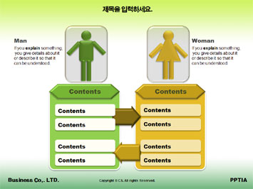 금융 PPT 템플릿 상세페이지 미리보기
