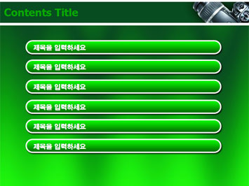 디지털 카메라 B PPT 템플릿 상세페이지 미리보기