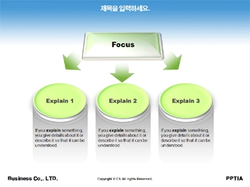 간호사와 주사기 PPT 템플릿 상세페이지 미리보기