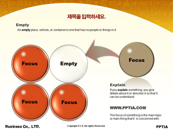 세종대왕과 훈민정음 PPT 템플릿 상세페이지 미리보기