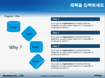 경영학과 PPT 템플릿 상세페이지 미리보기