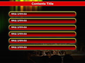 야외 연주회 PPT 템플릿 상세페이지 미리보기