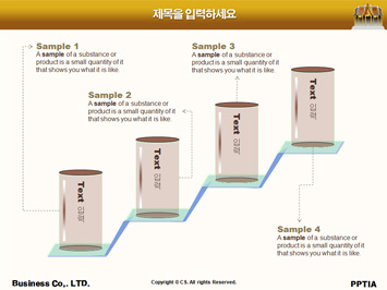 태국전통의상 입은 사람과 태국 궁 PPT 템플릿 상세페이지 미리보기