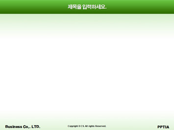 나뭇잎 위에 무당벌레 PPT 템플릿 상세페이지 미리보기