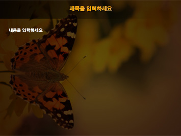 나비 PPT 템플릿 상세페이지 미리보기