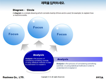 바다에 비키니 입은 여성 PPT 템플릿 상세페이지 미리보기