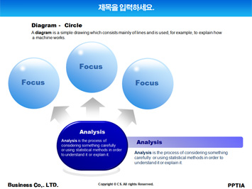 소파 위에 앉아있는 고양이 PPT 템플릿 상세페이지 미리보기