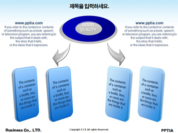 이 잡아주는 원숭이 PPT 템플릿 상세페이지 미리보기