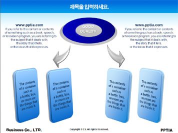 4월달과 꽃 PPT 템플릿 상세페이지 미리보기