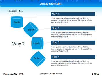 모래 위에 6월달 PPT 템플릿 상세페이지 미리보기