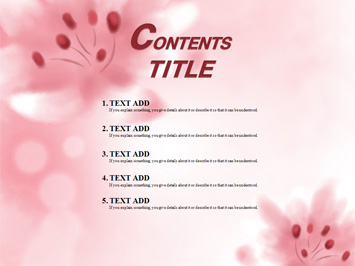 벚꽃 PPT 템플릿 상세페이지 미리보기