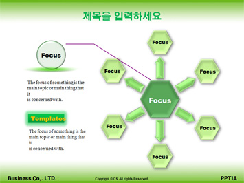 친환경 PPT 템플릿 상세페이지 미리보기
