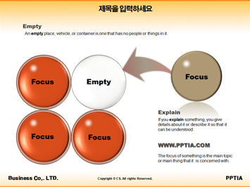 부대찌개와 나뭇잎 PPT 템플릿 상세페이지 미리보기