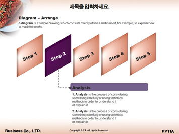 김치와 처마 PPT 템플릿 상세페이지 미리보기