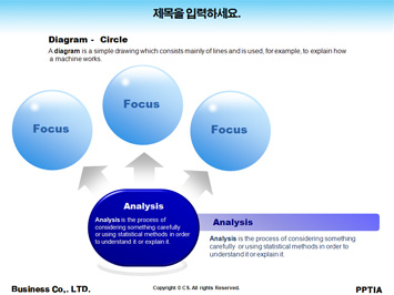 커피 마시는 여성 PPT 템플릿 상세페이지 미리보기