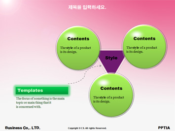 피부미용 PPT 템플릿 상세페이지 미리보기