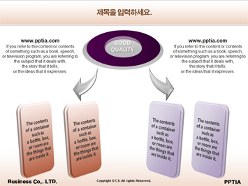 수도꼭지 잡고 있는 사람손 PPT 템플릿 상세페이지 미리보기