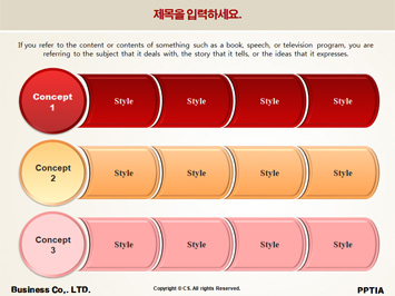 레스토랑에서 식사하는 여성 PPT 템플릿 상세페이지 미리보기