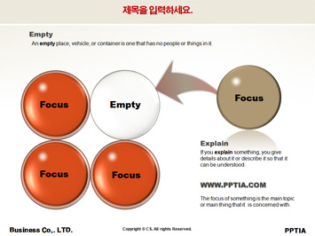 커피 들고 있는 여성 PPT 템플릿 상세페이지 미리보기