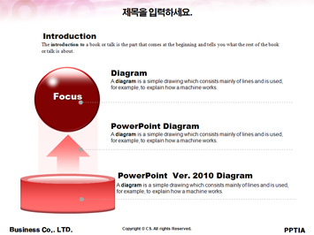 춤추는 여성 PPT 템플릿 상세페이지 미리보기