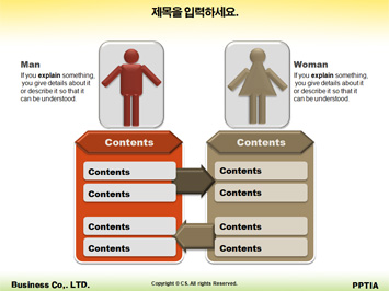 생일파티하는 가족 PPT 템플릿 상세페이지 미리보기