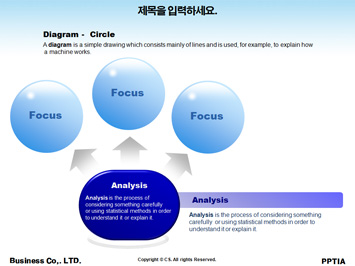 기린에게 먹이주는 가족 PPT 템플릿 상세페이지 미리보기