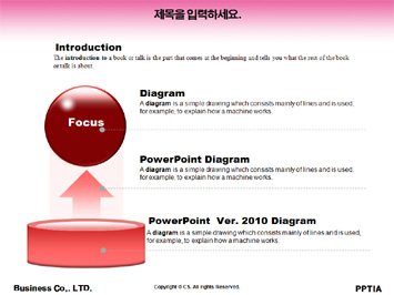 나비와 꽃 PPT 템플릿 상세페이지 미리보기