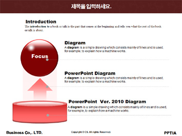 컷트하는모습 PPT 템플릿 상세페이지 미리보기