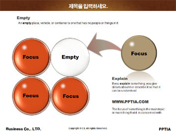 화장도구 잡고 있는 손 PPT 템플릿 상세페이지 미리보기