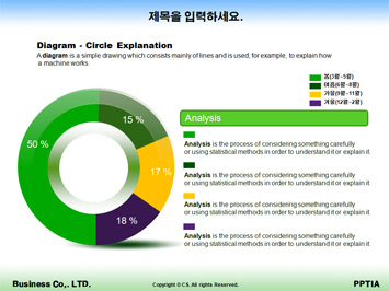 에너지절약 PPT 템플릿 상세페이지 미리보기