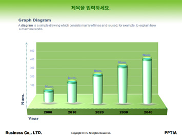 녹색환경 PPT 템플릿 상세페이지 미리보기