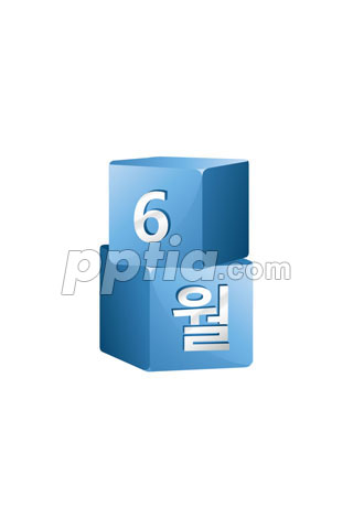 주사위 모양 6월 이미지 미리보기