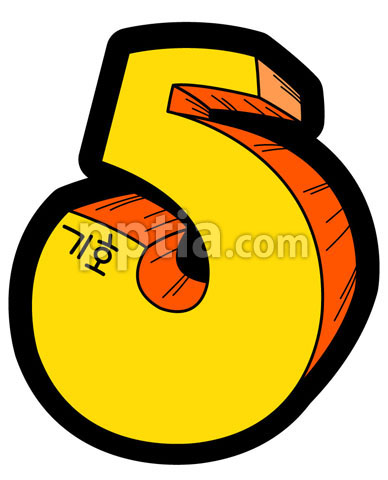 입체숫자5 이미지 미리보기