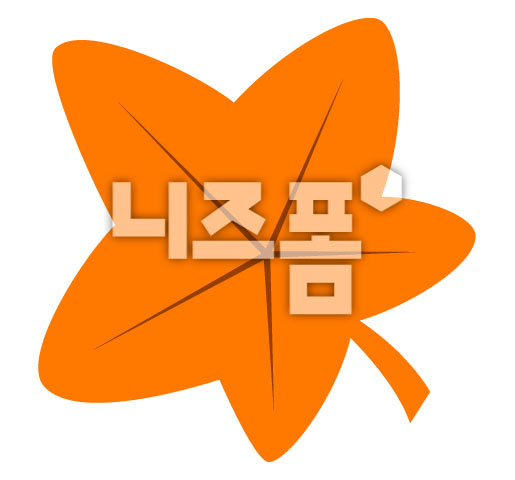 주황색단풍잎 이미지 미리보기