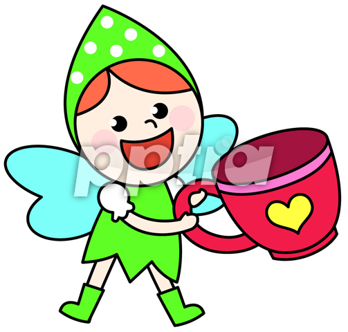 연두색옷을 입은 요정 이미지 미리보기