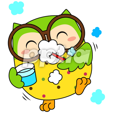 양치하는버드 이미지 미리보기