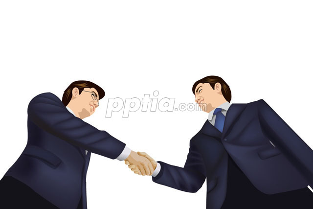 악수하는 비즈니스맨 이미지 미리보기
