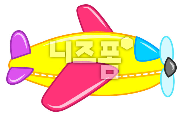 노란비행기 이미지 미리보기