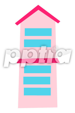 분홍색건물 이미지 미리보기