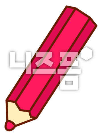 진분홍색색연필 이미지 미리보기