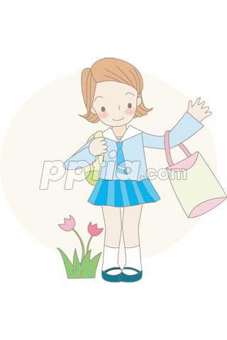 교복입은 여학생 이미지 미리보기