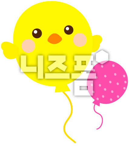 병아리풍선 이미지 미리보기