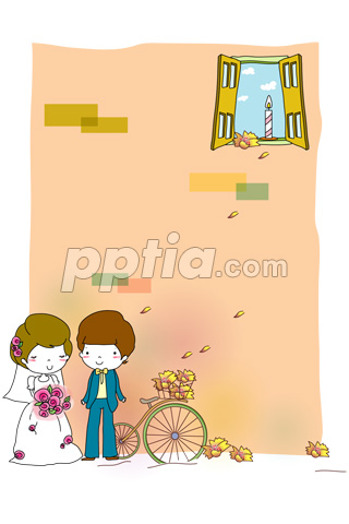 결혼하는 부부 이미지 미리보기