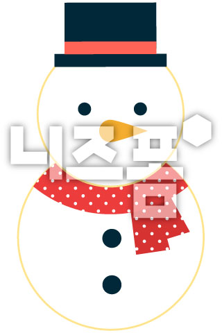 남색모자눈사람 이미지 미리보기