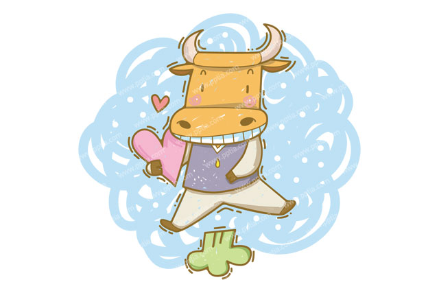 하트와 황소 이미지 미리보기