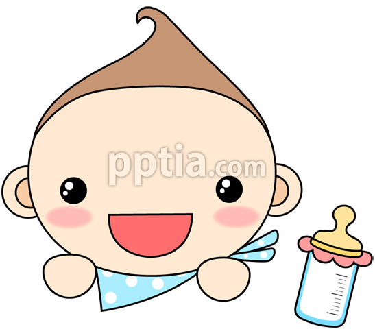 아기와젖병 이미지 미리보기