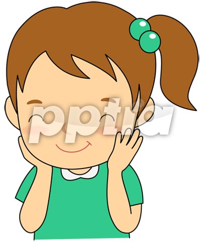 웃고있는여자어린이 이미지 미리보기